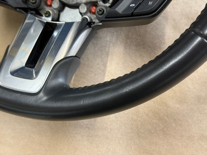 2018-2023 Ford Mustang Leather Steering Wheel Automatic Paddle Shifters
