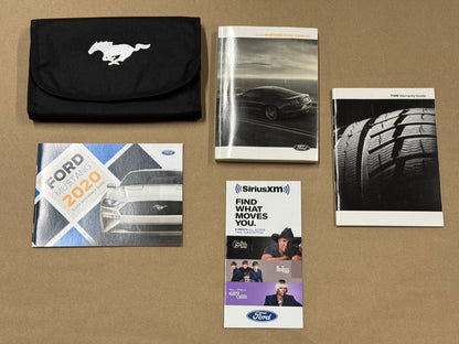 2020 Ford Mustang GT Owners Manual And Literature w/Cover