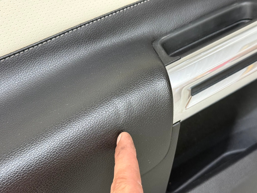 2015-2017 Ford Mustang 50th Anniversary Premium Leather Door Panels Pair