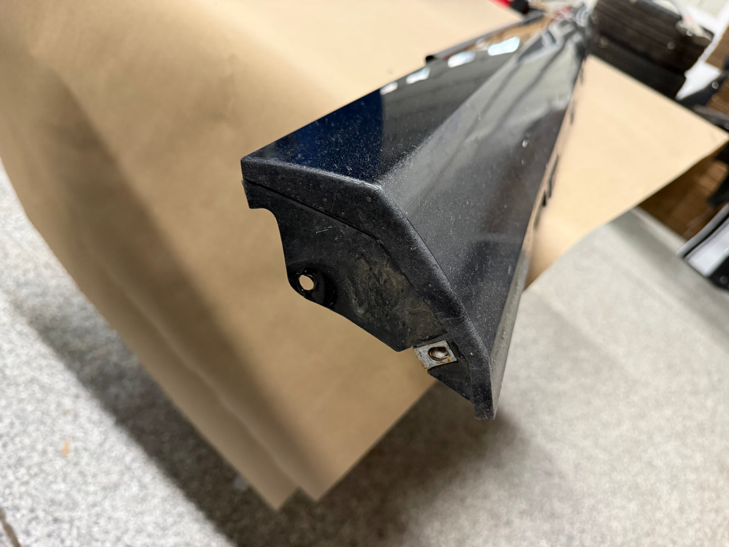 2010-2015 Chevrolet Camaro SS LH Driver Side Skirt Molding "Black"