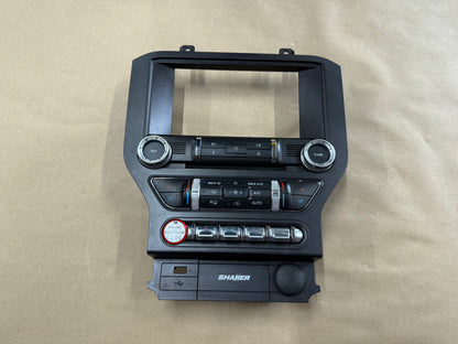 2015-2017 Ford Mustang GT Face Plate Premium Radio 8 inch Trim Piece