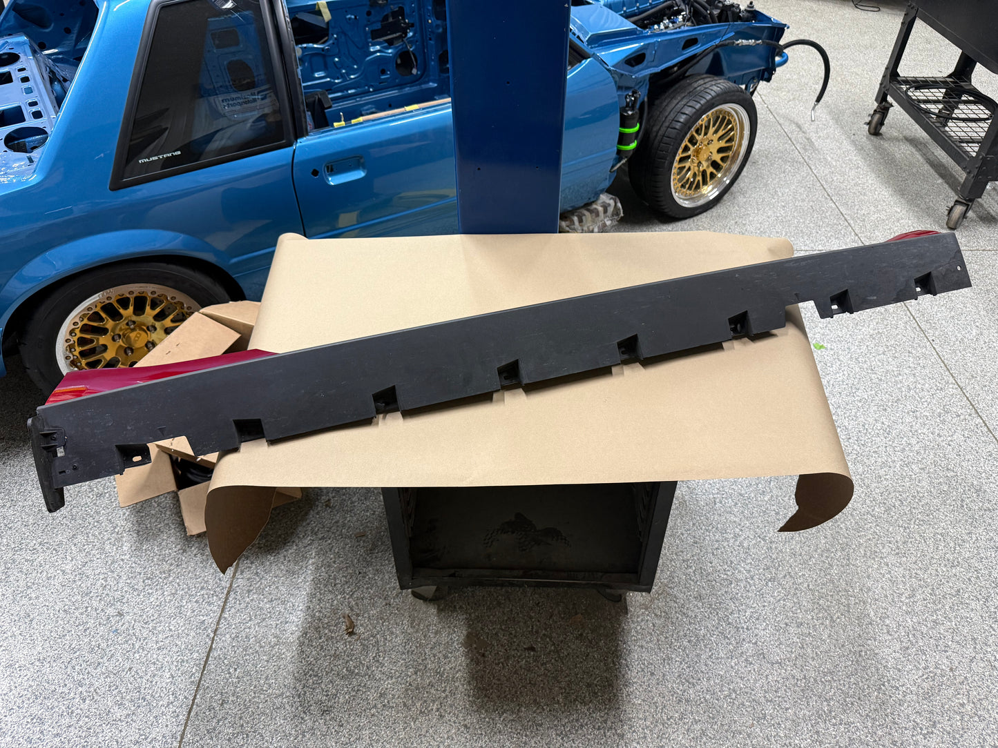 2015-2023 Ford Mustang GT V6 RH Passenger Side Skirt Molding "D4"