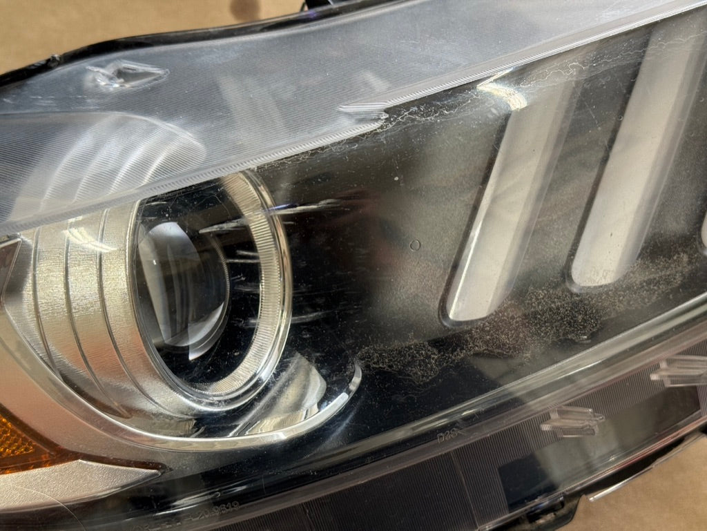 2015-2017 Ford Mustang GT 5.0 RH Passenger Side Headlight LED HID "Aftermarket"