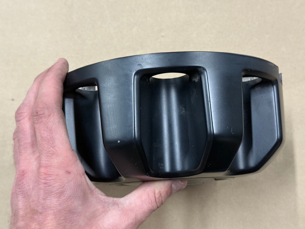 2023-2026 Ford F-250 F-350 Super Duty Rear Center Cap Matte Black