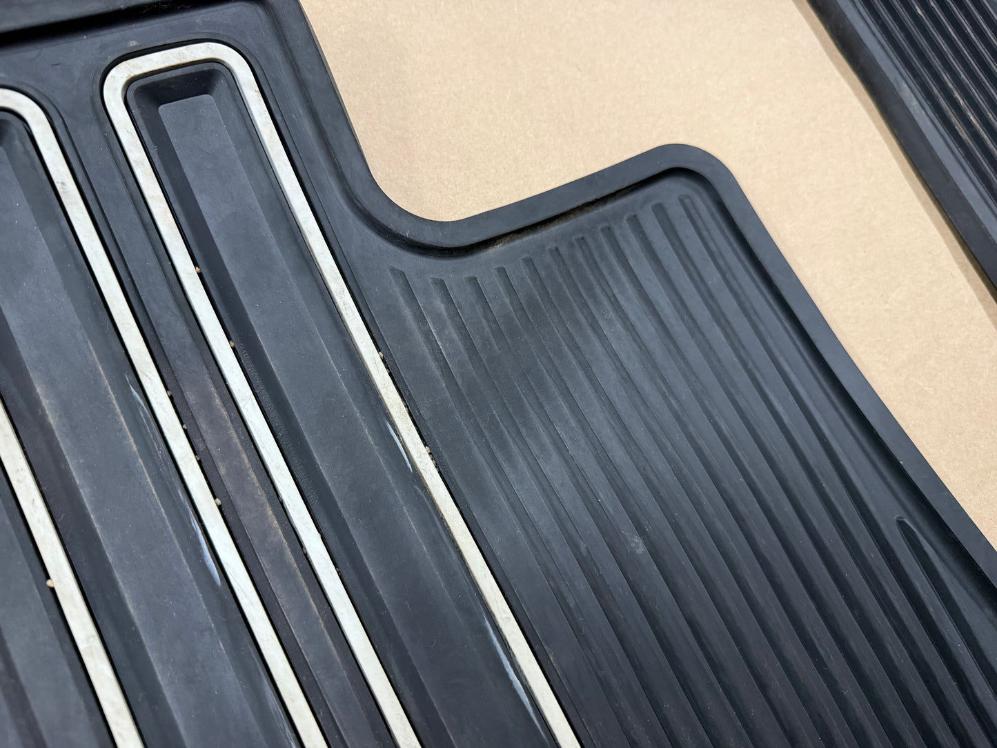 2016-2024 Camaro Molded Rubber Front Floor Mats