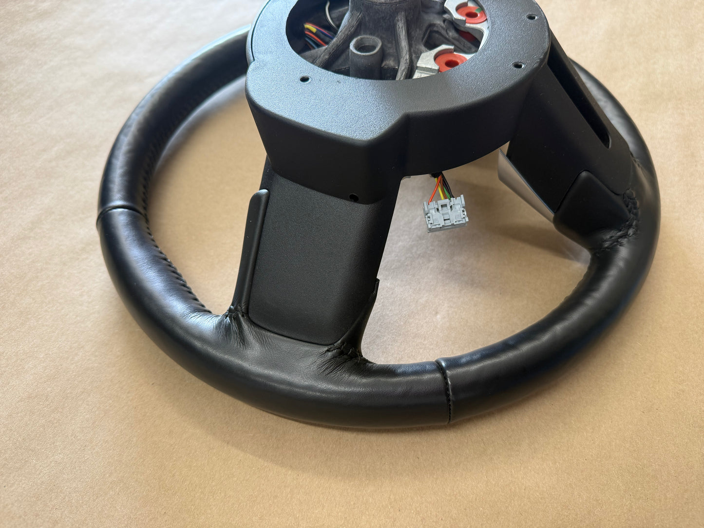 2018-2023 Ford Mustang Leather Steering Wheel "Manual" Heated 15k mi