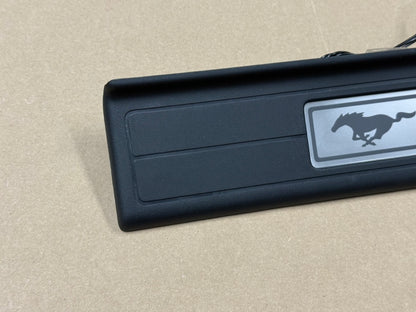 2015-2023 Ford Mustang "My Color" Scuff Plates Interior Trim Black