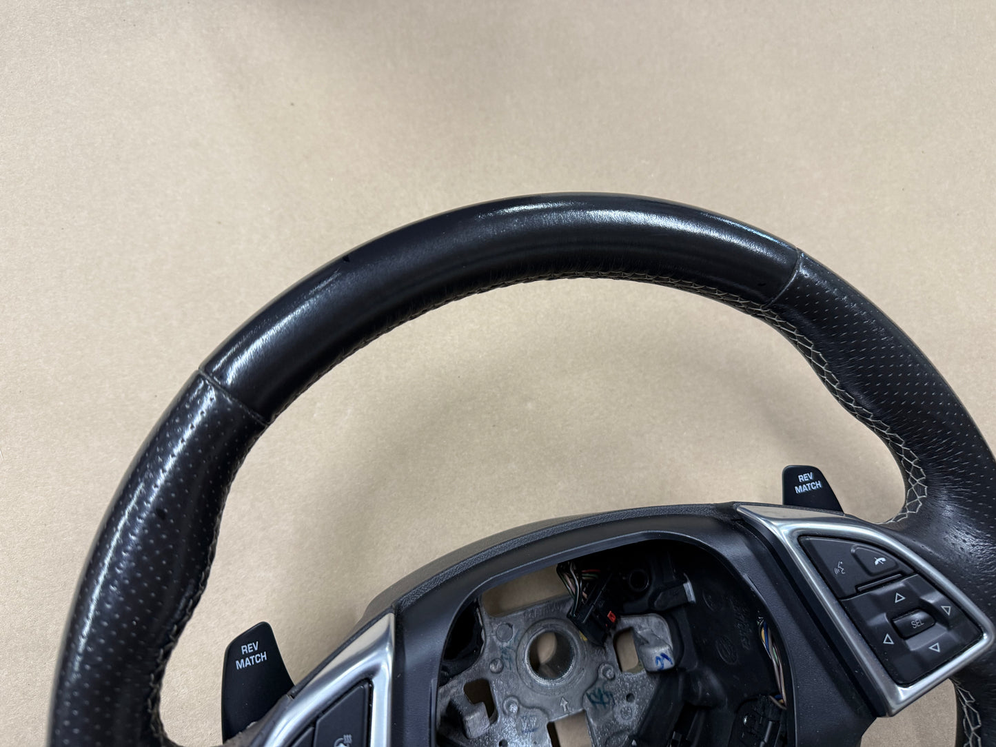 2017 Chevrolet Camaro SS LT1 Steering Wheel Black "Manual"