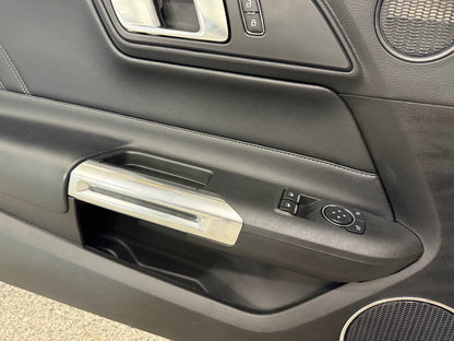 2018-2023 Mustang GT V6 EcoBoost LH RH Premium Leather Insert Door Panels Pair
