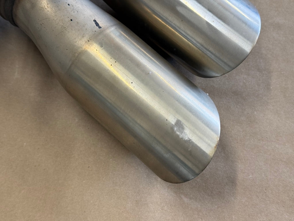 2018-2023 Mustang GT RH Passenger side Active Exhaust Muffler Quad Tip