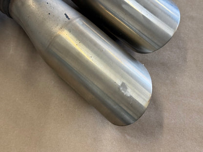 2018-2023 Mustang GT RH Passenger side Active Exhaust Muffler Quad Tip