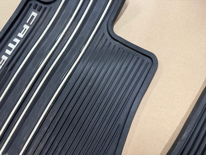 2016-2024 Camaro Molded Rubber Front Floor Mats