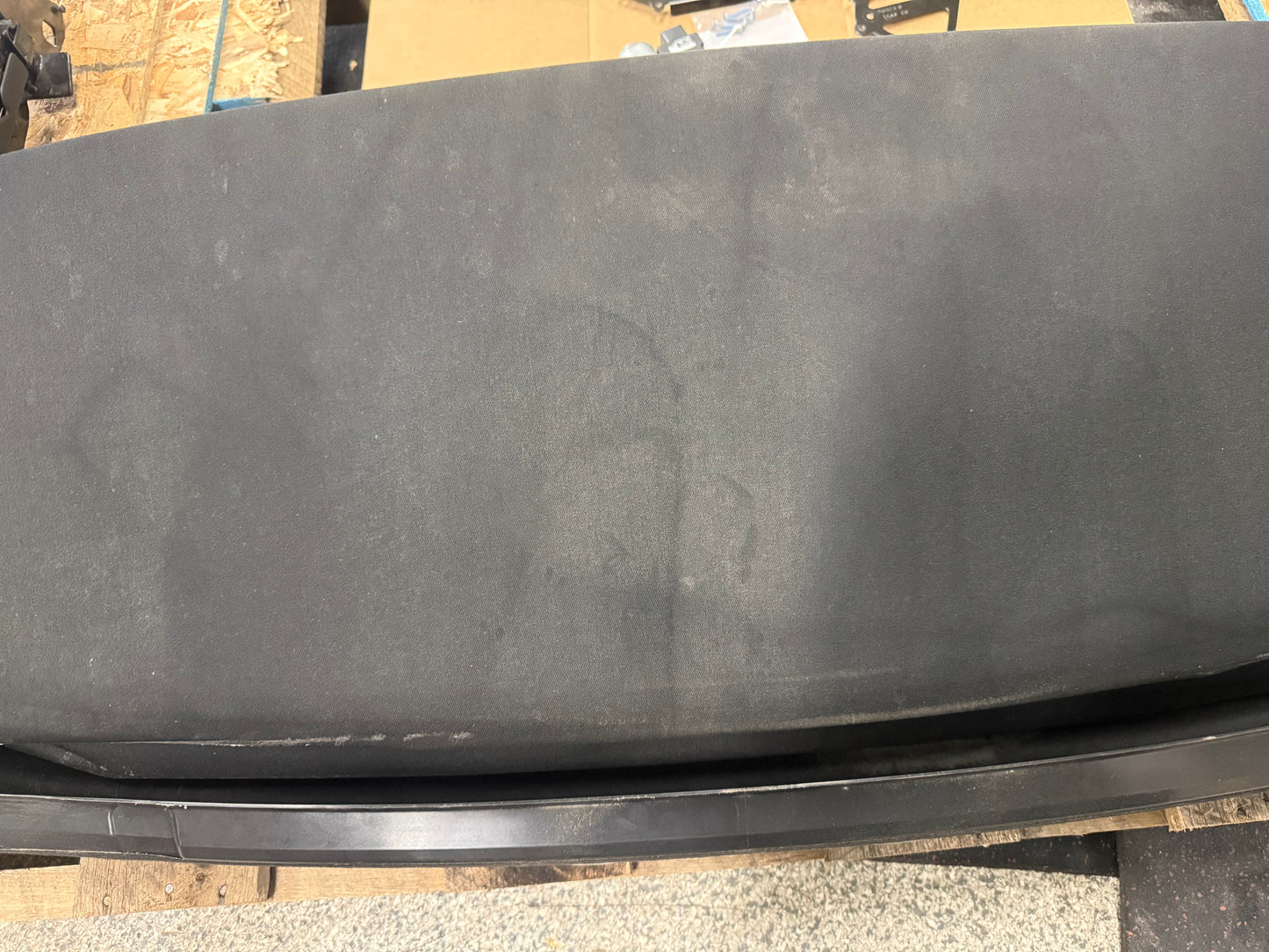 2015-2017 Ford Mustang GT Convertible Top Assembly Black Cloth Frame Complete