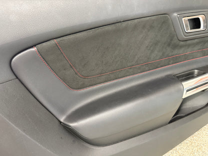 2018-2023 Ford Mustang LH RH California Special Door Panels Pair Red Stitch