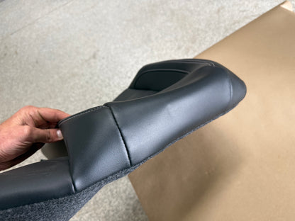 2018-2023 Ford Mustang GT Black Leather Coupe Rear Seat Covers