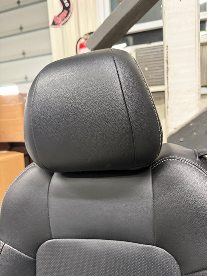 2015-2017 Ford Mustang GT Leather Front Rear Seats Black Heated/Cooled