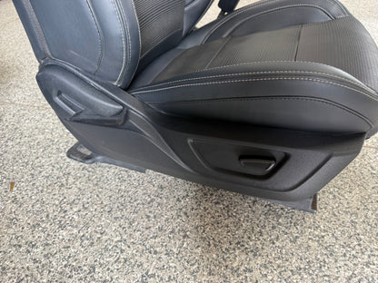 2024-2026 Ford Mustang GT Black Leather Coupe Front & Rear Seats