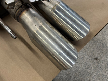 2018-2023 Ford Mustang GT Active Exhaust Quad Tip Mufflers
