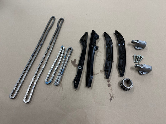 2024-2026 Mustang GT 5.0L Timing Chain Set Chains Guides Tensioners "USED"