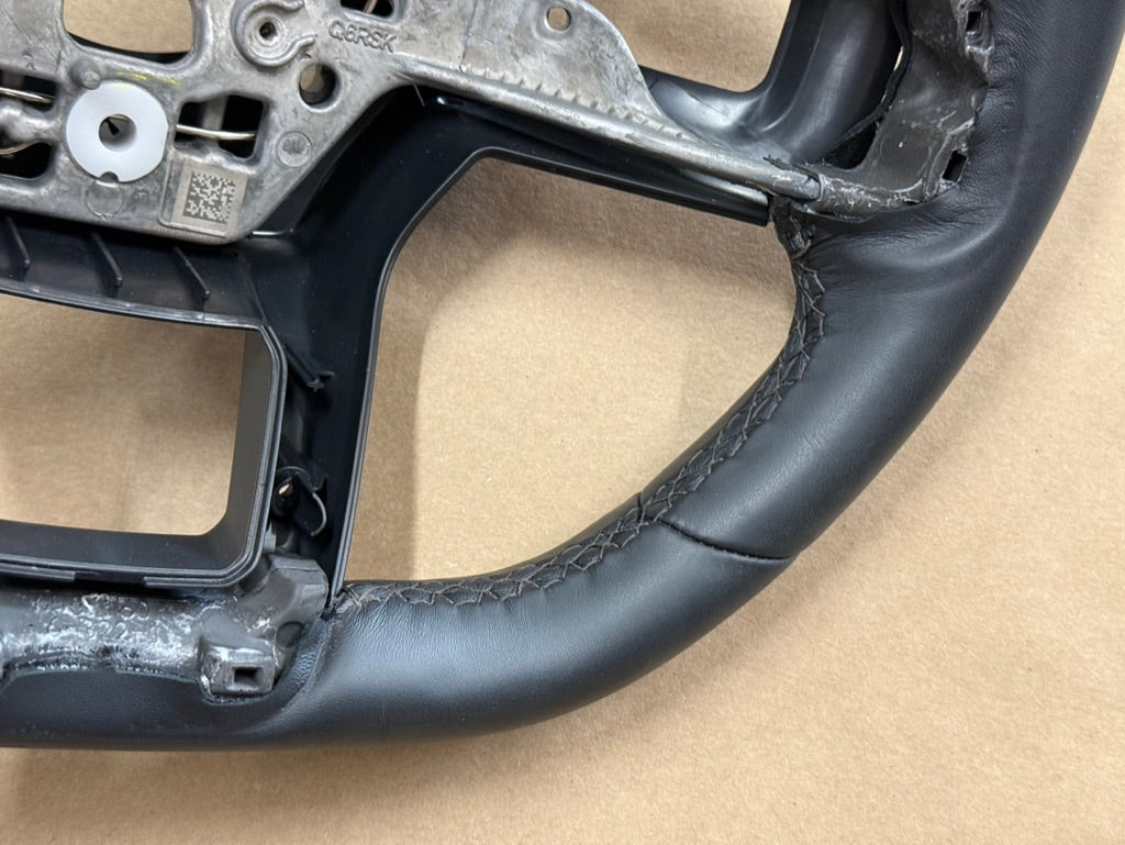 2024-2026 Ford Mustang GT Leather Steering Wheel Bare "Automatic"