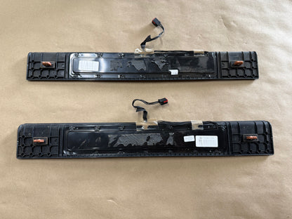 2024-2026 Ford Mustang "My Color" Sill/Scuff Plates Interior Trim Black