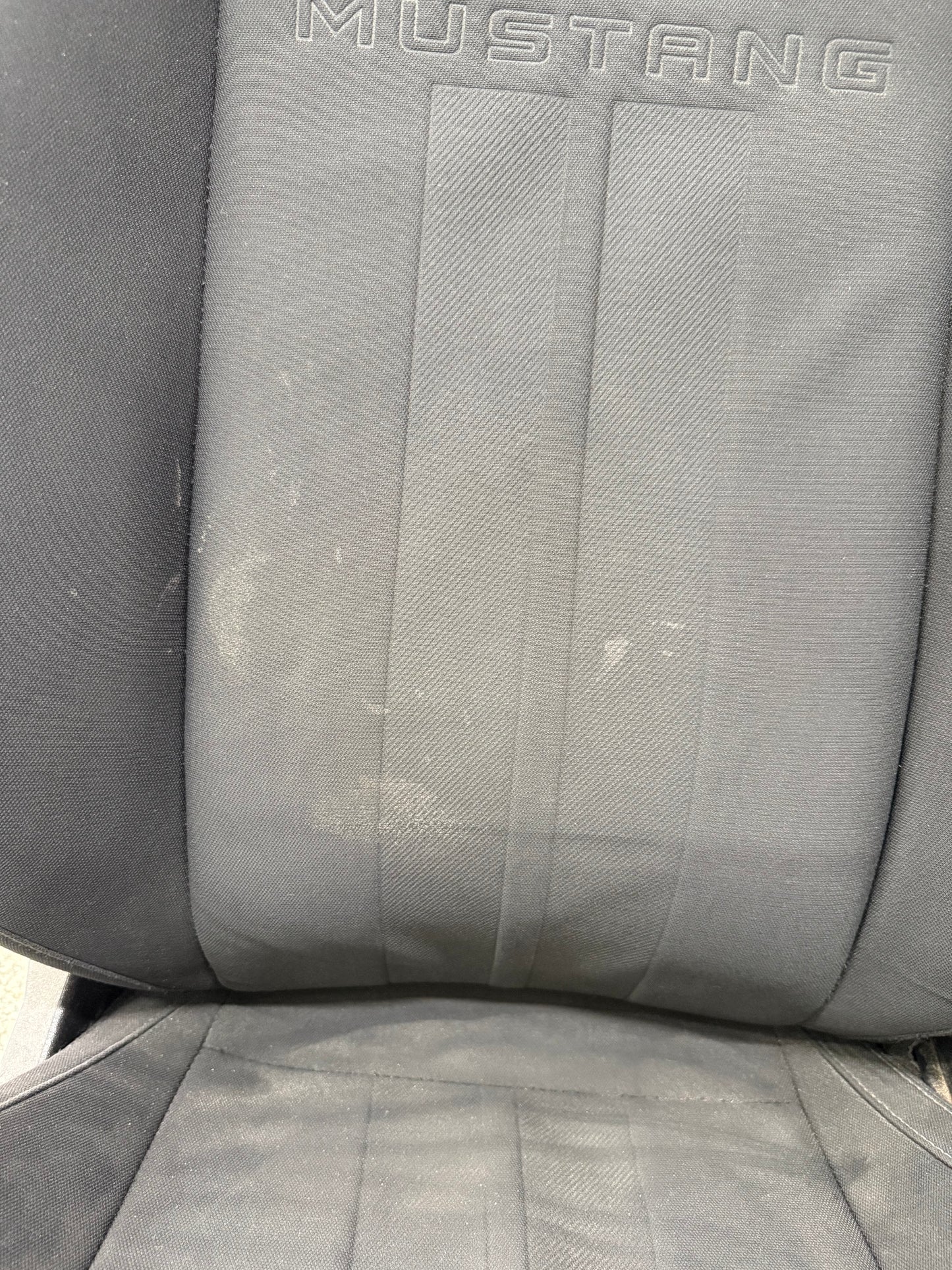 2018-2023 Ford Mustang GT Coupe LH Driver Seat Black Cloth