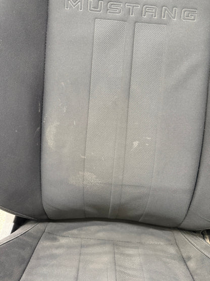 2018-2023 Ford Mustang GT Coupe LH Driver Seat Black Cloth