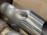 2018-2023 Ford Mustang GT Active Exhaust Quad Tip Mufflers 16k miles