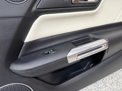 2015-2017 Ford Mustang 50th Anniversary Premium Leather Door Panels Pair