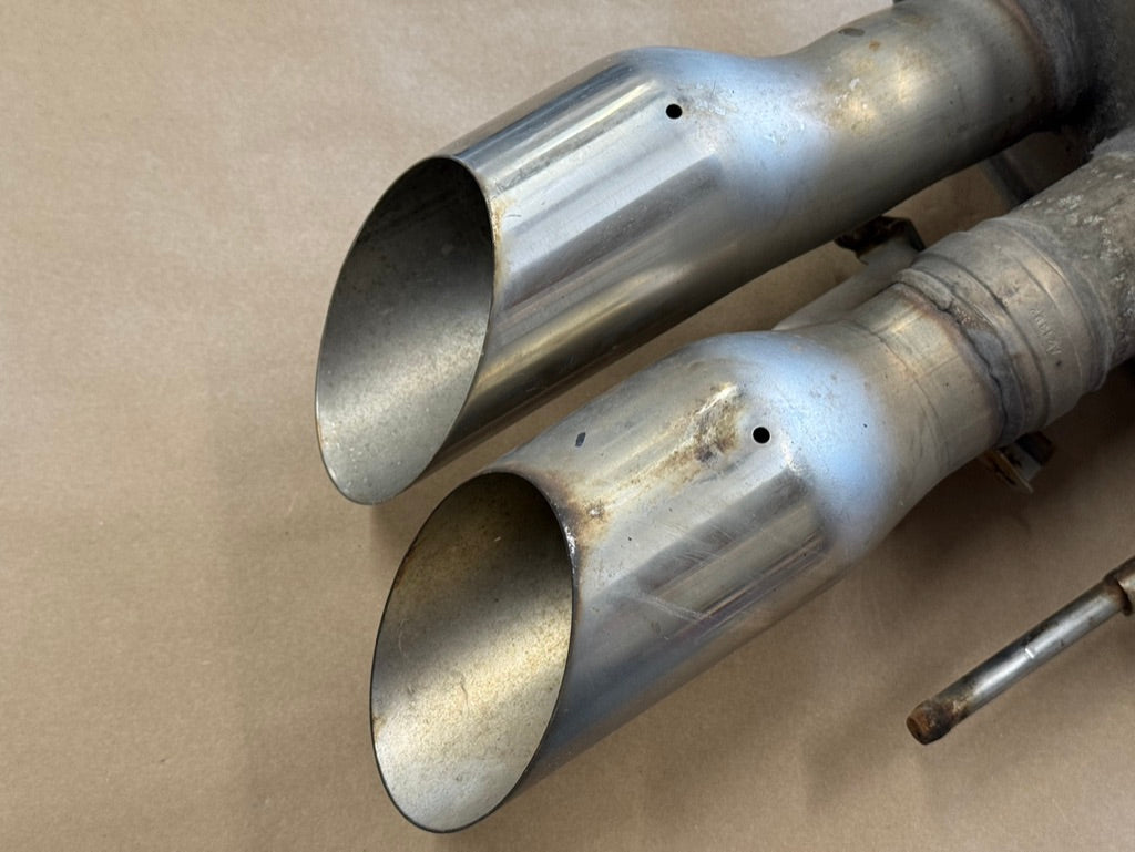 2018-2023 Mustang GT RH Passenger side Active Exhaust Muffler Quad Tip