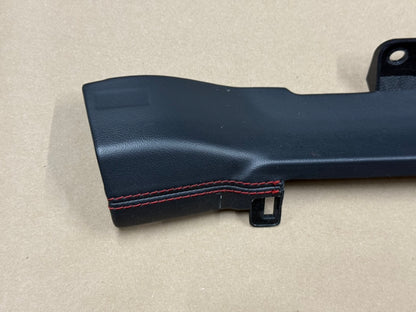 2024-2026 Ford Mustang S650 Dash Trim Leather Pieces RH LH "Red Stitching"