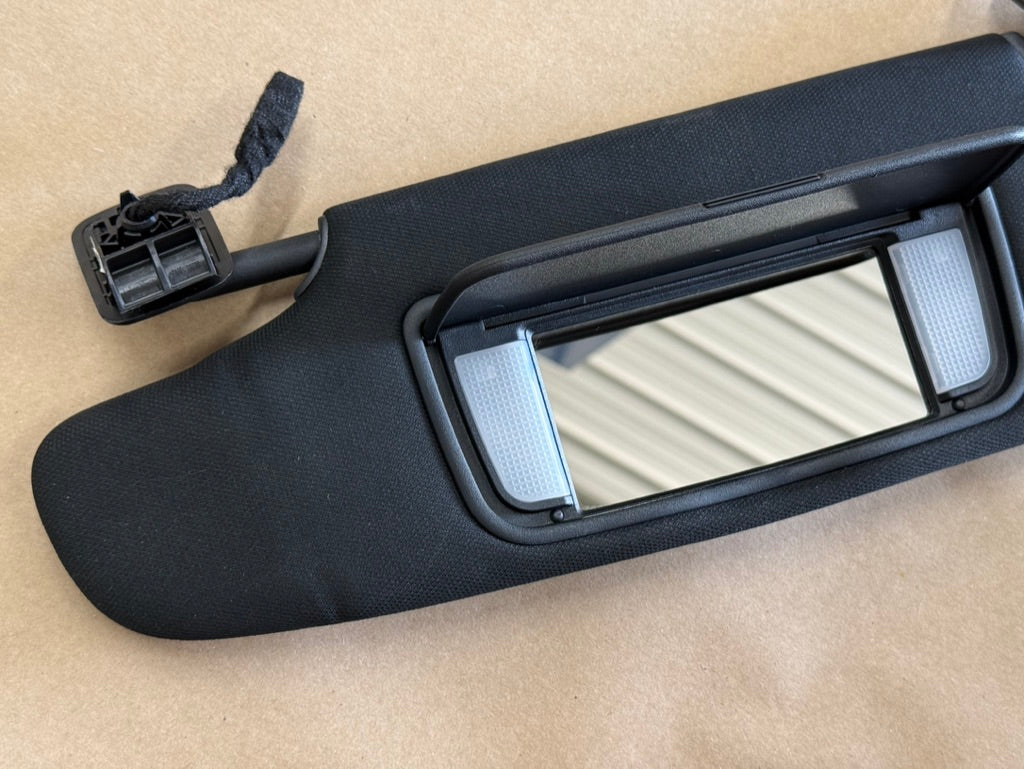 2015-2023 Ford Mustang Coupe Sun Visors Pair "Home Link"
