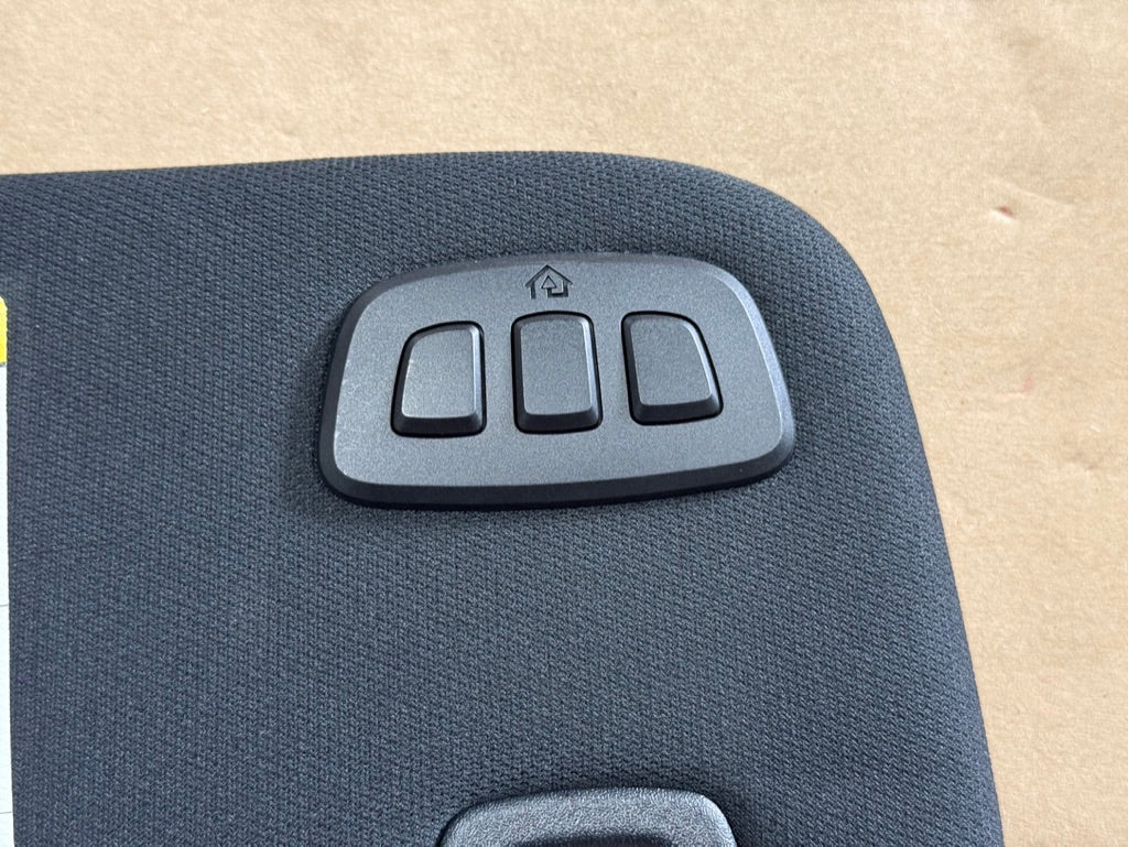 2015-2023 Ford Mustang Coupe Sun Visors Pair "Home Link"