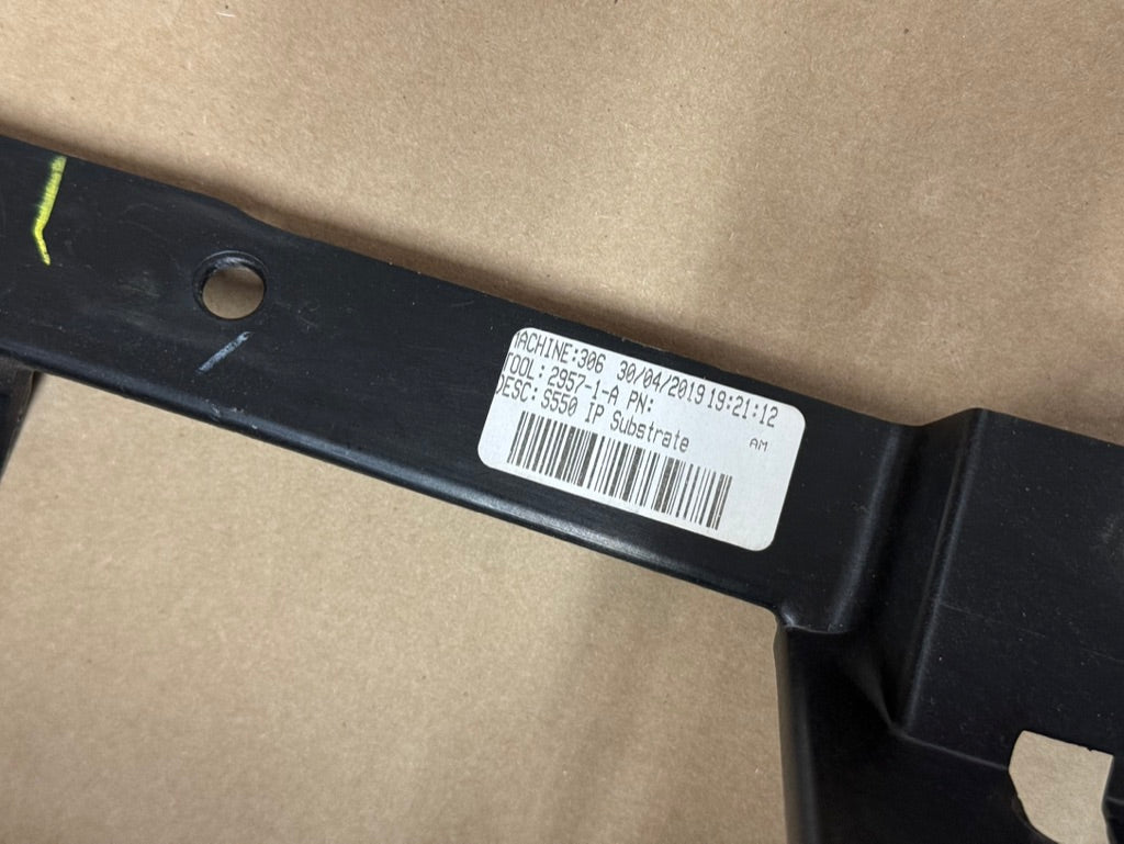 2018-2023 Ford Mustang GT 5.0 Leather Dash Pad Frame "Red Stitch"