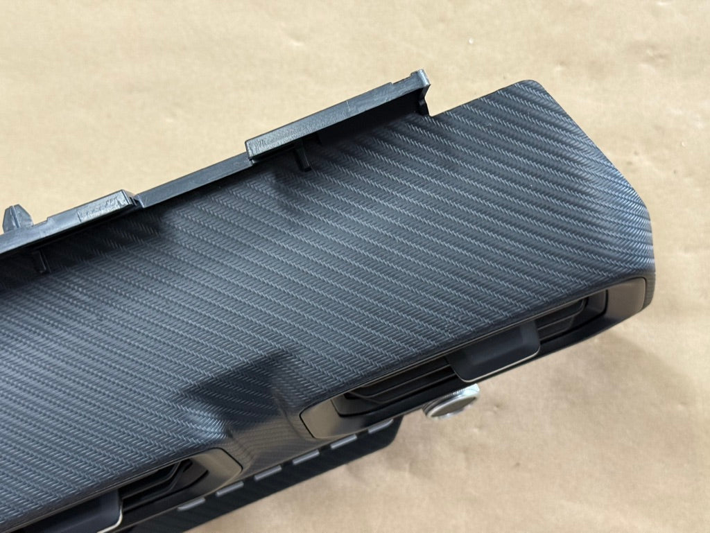 2024-2026 Ford Mustang S650 Center Dash Trim Air Vents Push Start Bezel Panel