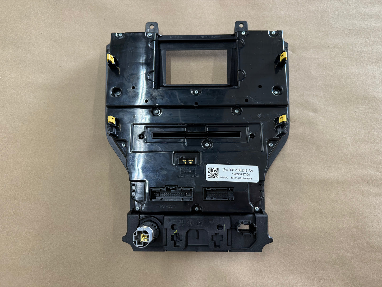 2018-2023 Ford Mustang GT Face Plate Radio Trim Piece