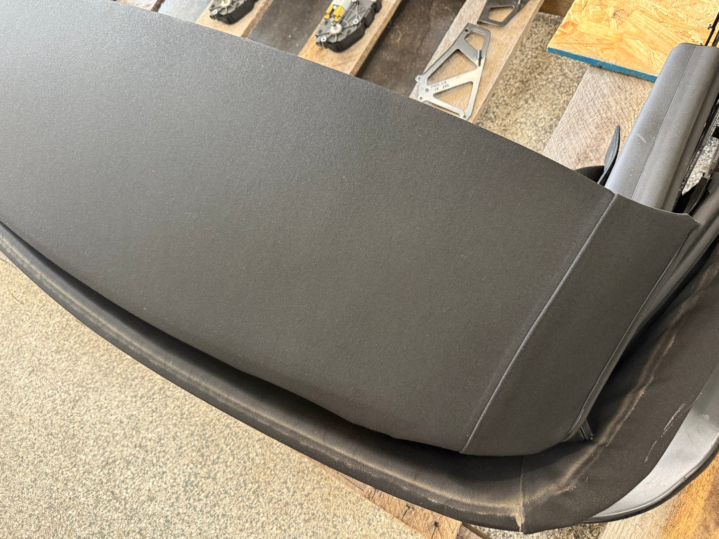 2018-2023 Ford Mustang GT Convertible Top Assembly Black Cloth Frame Complete