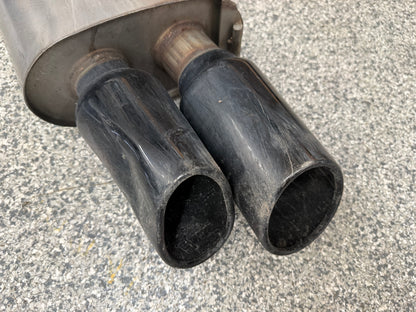 2018-2023 Ford Mustang GT Borla ATAK Cat-Back Exhaust System Black Tip *Damaged*
