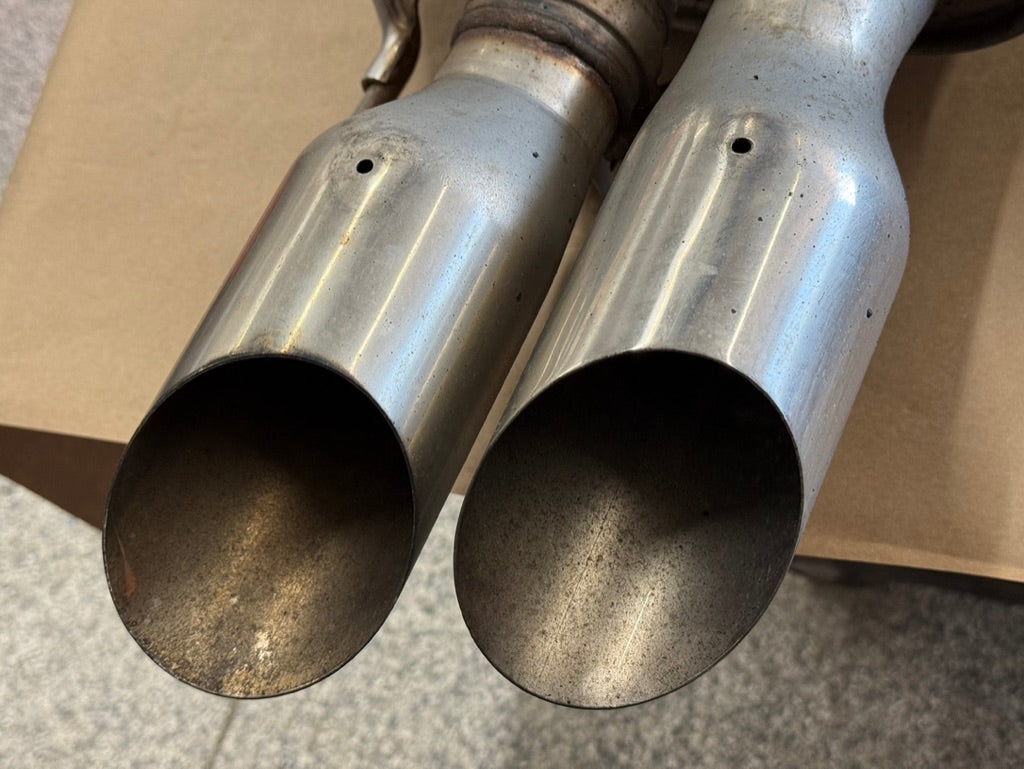 2018-2023 Ford Mustang GT Active Exhaust Quad Tip Mufflers