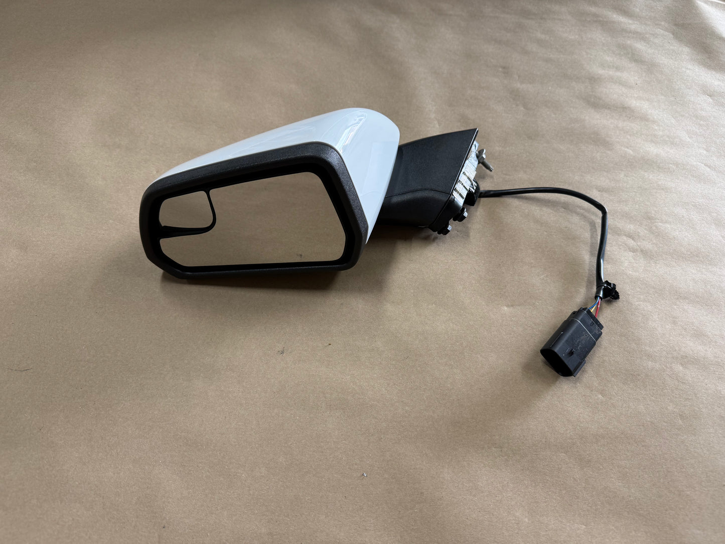 2015-2020 Ford Mustang GT LH Driver Side Mirror "White"