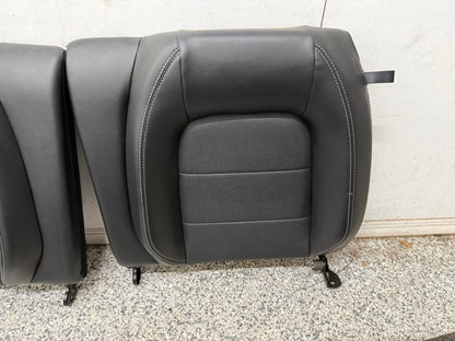 2018-2023 Ford Mustang GT Black Leather Coupe Front Rear Power Seats Heat Cooled