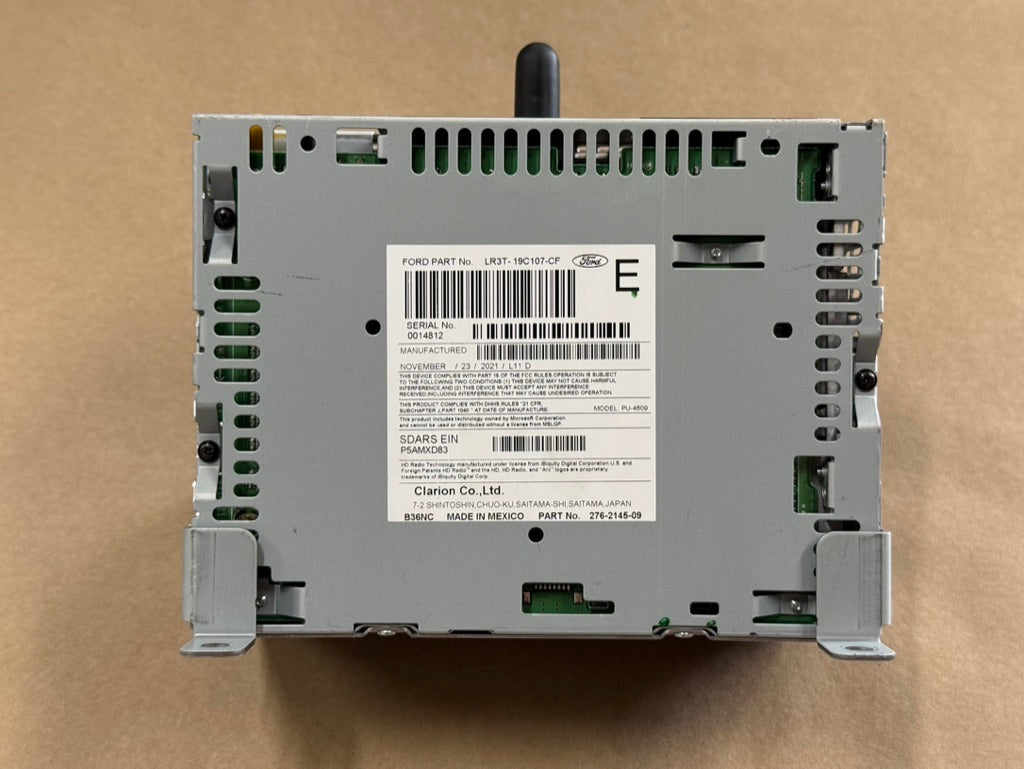 2021 Ford Mustang GT Touch Screen, Face Plate, Radio, Module