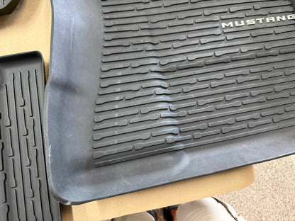 2024-2026 Ford Mustang Rubber Front & Rear Floor Mats