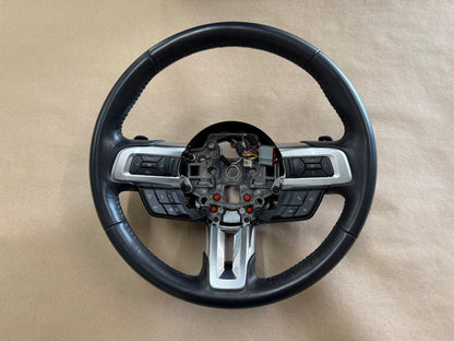 2018-2023 Ford Mustang Leather Steering Wheel Automatic Paddle Shifters