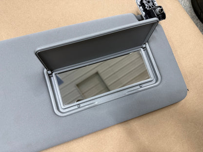 2023-2025 Ford F-250 Super Duty Sun Visors Pair "Grey"