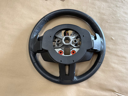 2018-2023 Mustang Leather Steering Wheel Automatic Paddle Shifters