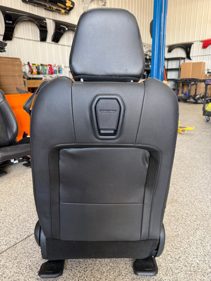 2018-2023 Ford Mustang GT Leather/Suede Set of Seats Black Heated/Cooled