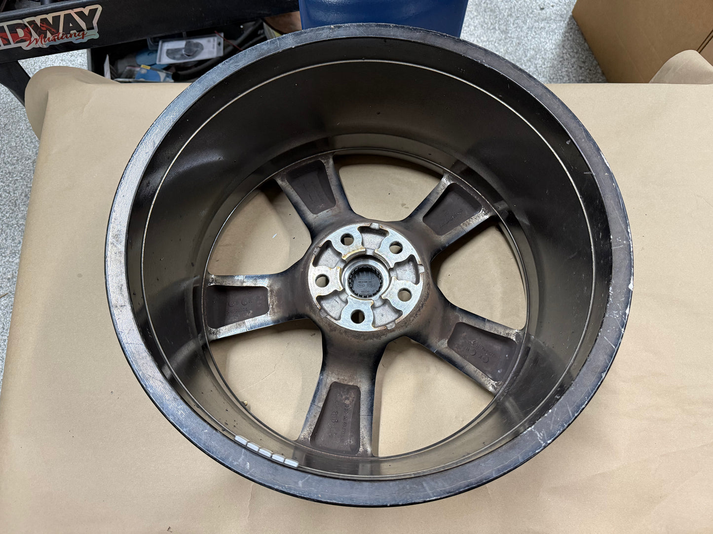 2010-2013 Chevrolet Camaro SS 20x9" Silver Wheel Rim