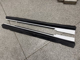2014-2015 Chevrolet Camaro SS LH RH Side Skirts Pair  "White"