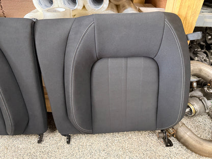 2018-2023 Ford Mustang GT Black Cloth Seats Coupe Front Rear Power Seats